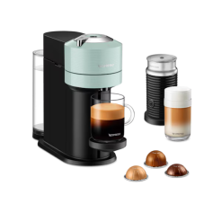 Nespresso Vertuo Next Jade & Aeroccino3 Milk Frother - Coffee Machine Bundle