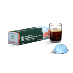 Nespresso Starbucks Iced Double Espresso Brown Sugar Cinnamon - Iced Coffee Collection