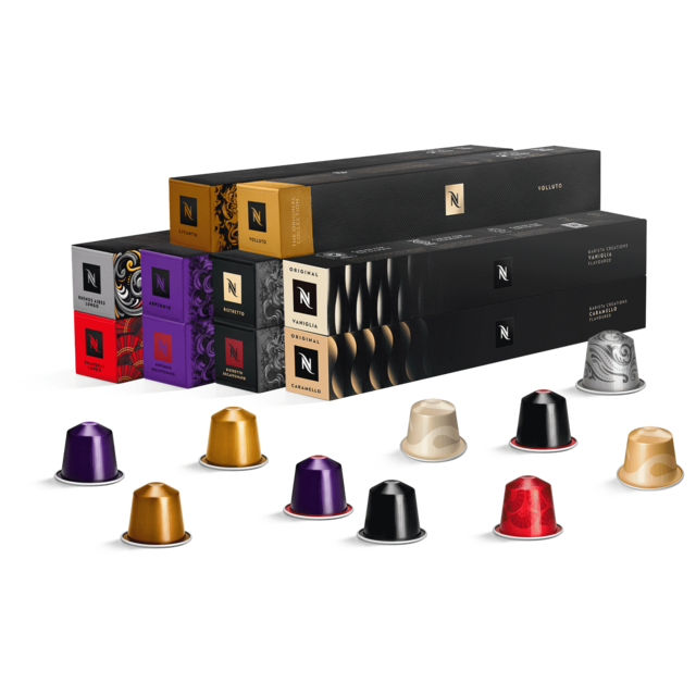 Nespresso Original 100 Capsule Discovery Pack - Coffee Collection