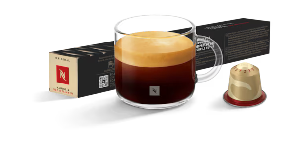 Nespresso Vaniglia Decaffeinato - Coffee Capsule Collection
